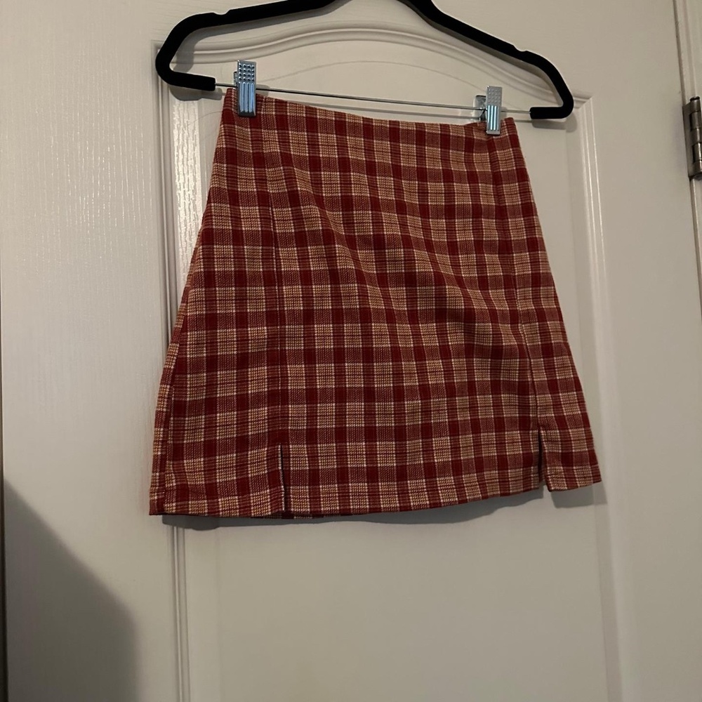 Plaid Cara John Galt Brandy Melville Skirt